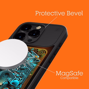 STM Reveal lämpöön reagoiva MagSafe-suojakuori iPhone 15 -laitteelle, musta