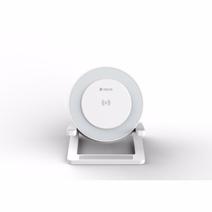 Devia Bluetooth-kaiutin IM-3 langattomalla laturilla 15W ja valolla valkoinen