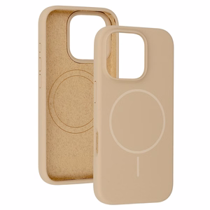 MagSafe Slim Silicone Suojakuori iPhone 16 Pro Max:lle ruskea