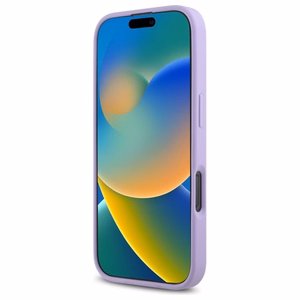 Guess Suojakuori iPhone 16 Pro Max 6,9 GUHMP16XPSAHMCU Saffiano violetti MagSafe