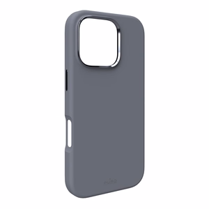 Puro Icon Mag Pro MagSafe Silikoninen Suojakuori iPhone 16 Prolle - tummanharmaa