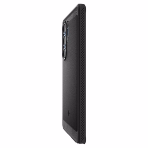 Spigen Rugged Armor Mag suojakuori Samsung Galaxy S25 Ultra -puhelimelle - musta