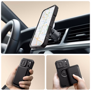 Tech-Protect Kevlar MagSafe Suojakuori iPhone 17 Pro:lle - Musta