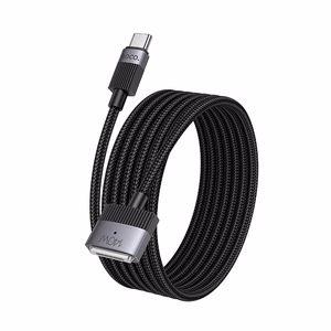 Hoco USB-C Mag3 Magneettinen Kaapeli 5A 140W 1,8m U141 Musta