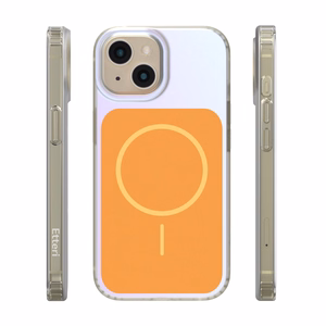 Etteri Hidden Pearl case for iPhone 15 6,1" orange