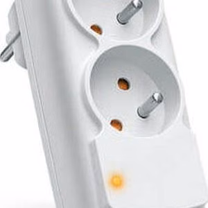 Extension cord 2 sockets ACAR Mini AGD 16A gray