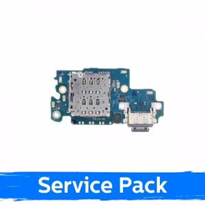 Charging Port Compatible With Samsung A536 A53 5G With Flex / Plata (Service Pack)