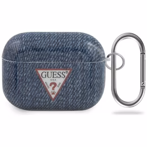 Guess GUACAPTPUJULDB AirPods Pro -suojus tummansininen/ tummansininen Jeans-mallisto