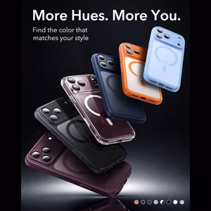 ESR Classic Hybrid MagSafe suojakuori malleille iPhone 18 Pro / 17 Pro, oranssi