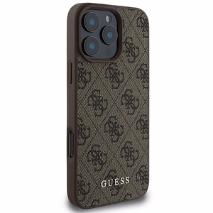 Guess 4G Classic Suojakuori iPhone 16 Pro Max:lle - Ruskea