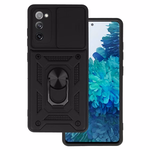 Slide Camera Armor Case for Samsung Galaxy S20 FE/Lite Black