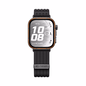 Tech-Protect nailonranneke Huawei Watch Fit 3 / 4 / 4 Pro / 5 / 5 Pro - musta