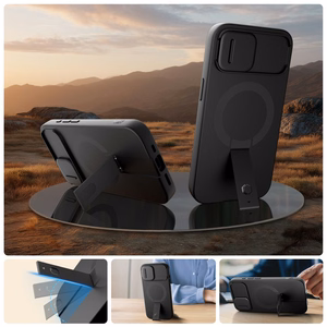 Tech-Protect Kevlar Aura MagSafe Suojakuori iPhone 16e / 17e:lle - Musta