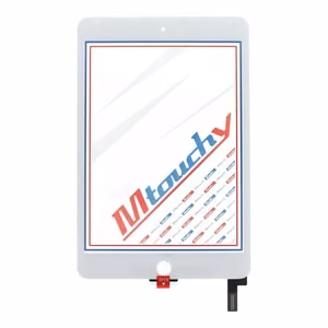 MUSTTBY kosketusnäyttö + OCA iPAD Mini 4:lle (valkoinen)