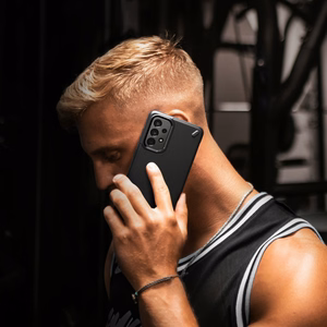 Ringke Onyx Kestävä TPU suojakuori Samsung Galaxy A73 musta