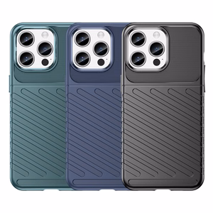 Panssaroitu iPhone 15 Pro Max Thunder Suojakuori - sininen