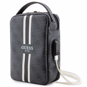 Guess laukku GUHBP4RPSK organizer musta 4G Printed Stripes