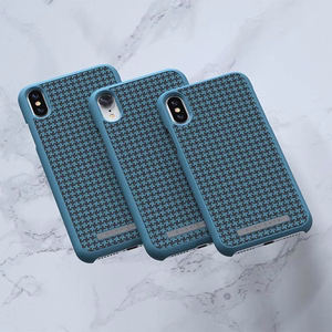 Nordic Elements Saeson Idun suojakuori laitteelle iPhone XR, petrolinsininen