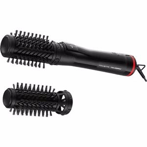 Rowenta Activ Keratin and Shine Hair Brush x Karl Lagerfeld CF952LF0 Ion conditioning Number of heating levels 2 1000 W Black
