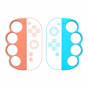 Nintendo Switch 23-in-1 perheen lisävarusepaketti 2 - oranssi ja sininen setti