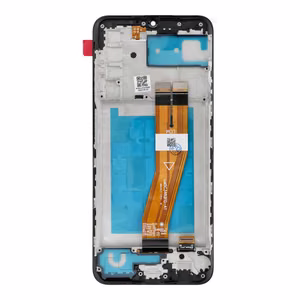 LCD-naytto Samsung A03S A037G:lle OEM kehyksella (164mm)