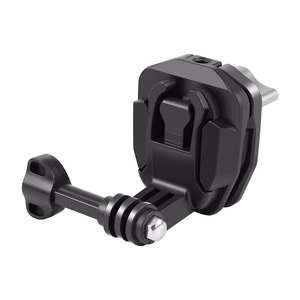 Puluz moottoripyörän tuulilasin kiinnike urheilukameroille (DJI Osmo Action 4, GoPro Hero 12, Insta360 Ace Pro / X4) (musta)