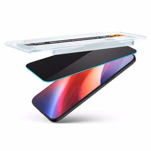 Spigen Glas.TR EZ Fit 2-pack privacy glass for iPhone 17 Air
