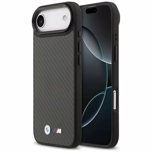BMW M Kevlar Matt MagSafe Suojakuori iPhone Air:lle - musta