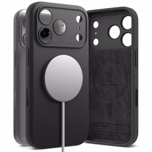 Ringke Silikoninen Magneettinen MagSafe Suojakuori iPhone 17 Pro:lle - Violetti