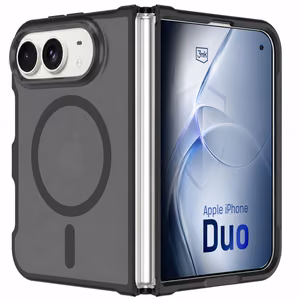 Apple iPhone Duo – 3mk Misty MagCase – suojakuori, musta