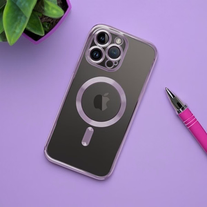 Suojakuori iPhone 11 PRO:lle Electro Mag Cover yhteensopiva MagSafen kanssa violetti