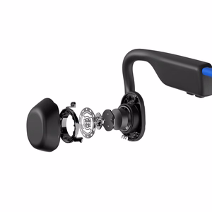 SHOKZ OpenMove langattomat Bluetooth-kuulokkeet korvakoukku sininen