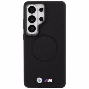 BMW M Metal Logo MagSafe -suojakuori Samsung Galaxy S26 Ultra -mallille, musta