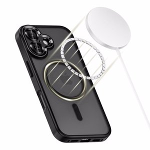 Tech-Protect MagCam MagSafe Suojakuori iPhone 17:lle - Matta Musta