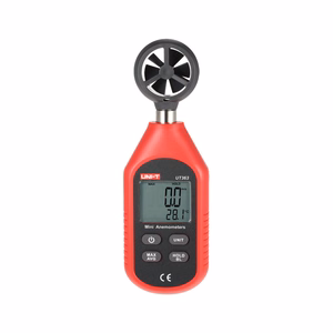 Uni-T UT363 -anemometri lämpötilan mittaustoiminnolla