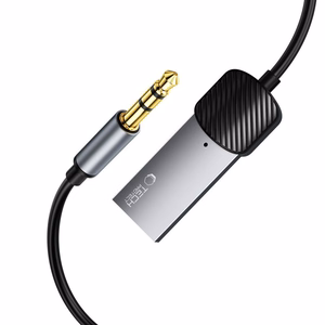 Tech-Protect UltraBoost audio adapter mini jack 3.5mm (male) / Bluetooth - gray