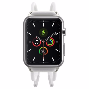 Band Baseus "Lets go" for Apple Watch Series 42 / 44mm White/Pink
