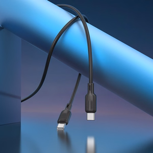 USB-kaapeli Borofone BX113 60W USB-C - USB-C 2.0m musta