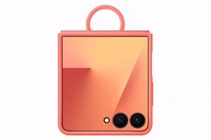 PF766TREGWW Ring Case (Silicone) Samsung Galaxy Flip7, Red