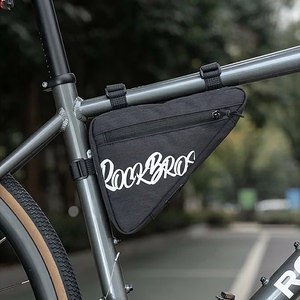 Rockbros G001 Flash Journey kolmionmuotoinen 0,8 l runkolaukku – musta