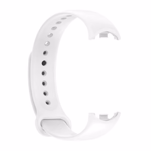 SILIKONIHIHNA MI BAND 8/M8 (2). VALKOINEN