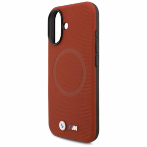 BMW M FW Metal Logo MagSafe Suojakuori iPhone 17:lle - punainen