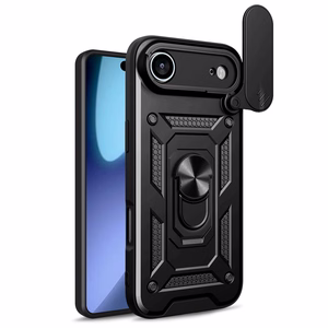 Defender Slide Suojakuori iPhone 17 Air 6,6":lle musta