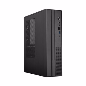 Chieftec DT-10B-300 – small-form-factor computer case with 300 W power supply, black