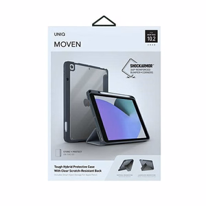 Uniq Moven kotelo iPad 10.2" (2021/2020/2019) - harmaa