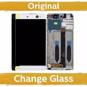 LCD-näyttö yhteensopiva Sony Xperia XA Ultra musta kehyksellä (Uusittu: China)