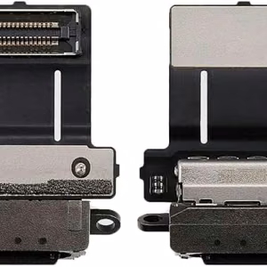 Flex iPad Pro 11 2024 M4/iPad Pro 11 2025 M5 latauspistokkeelle musta HQ