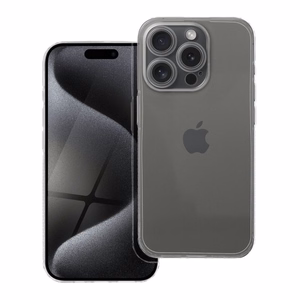 Suojakuori iPhone 15 Plus:lle Clear Case 1,5 mm Grid läpinäkyvä