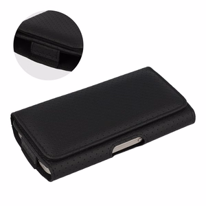 HIT Belt Holster koko XL - Iphone 17 Pro Max/16 Pro Max/Samsung A55 5G/A53/S25/S24 - malli 4 musta - 167x83 mm
