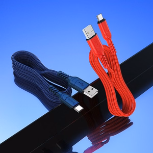Hoco USB-A - USB-C -kaapeli QC 3A 1 m X59 punainen